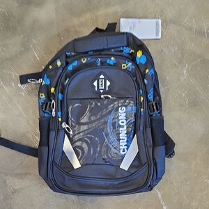 Chunlong Kids ORTHOPEDIC Backpack - Black and Blue